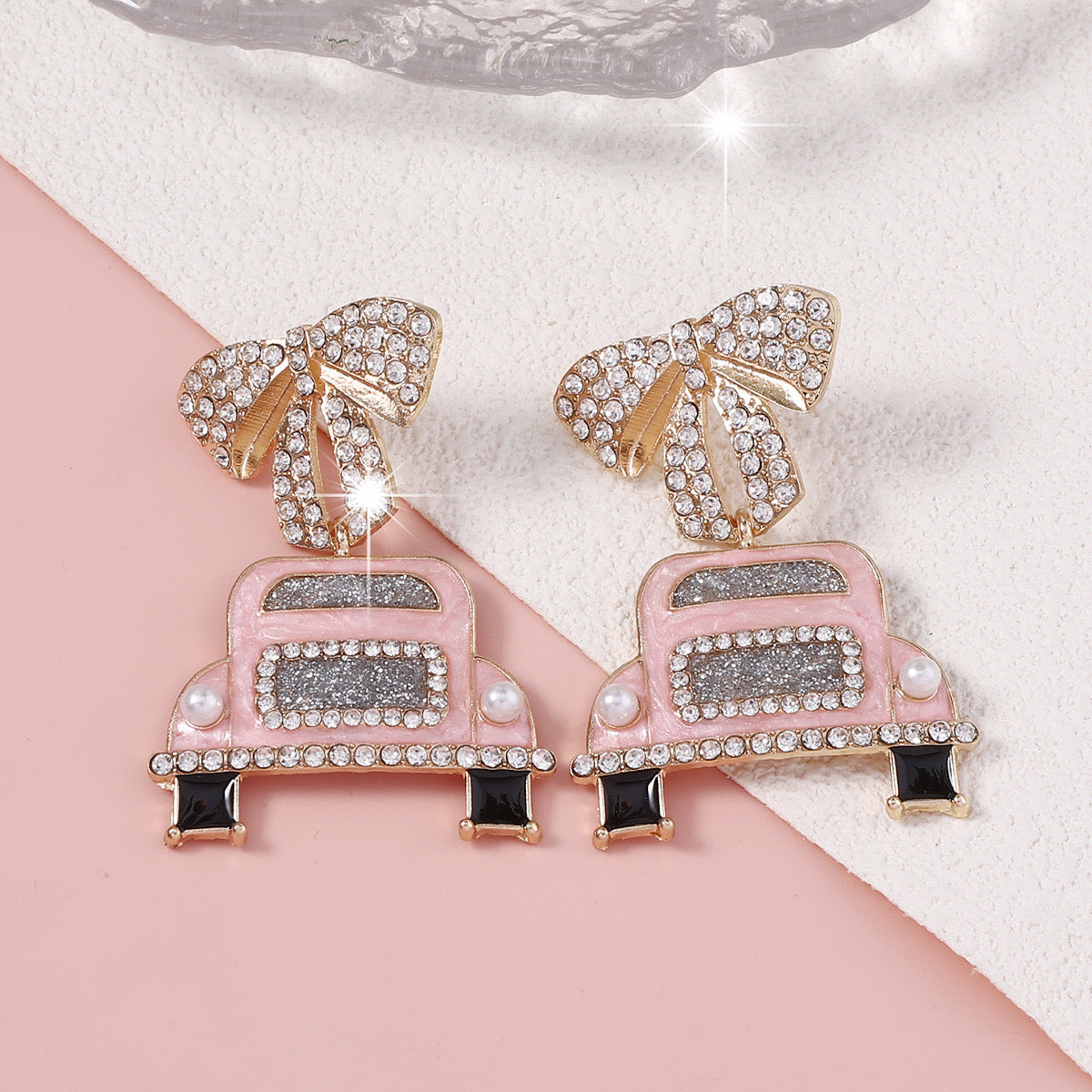Little Car Drop Earrings