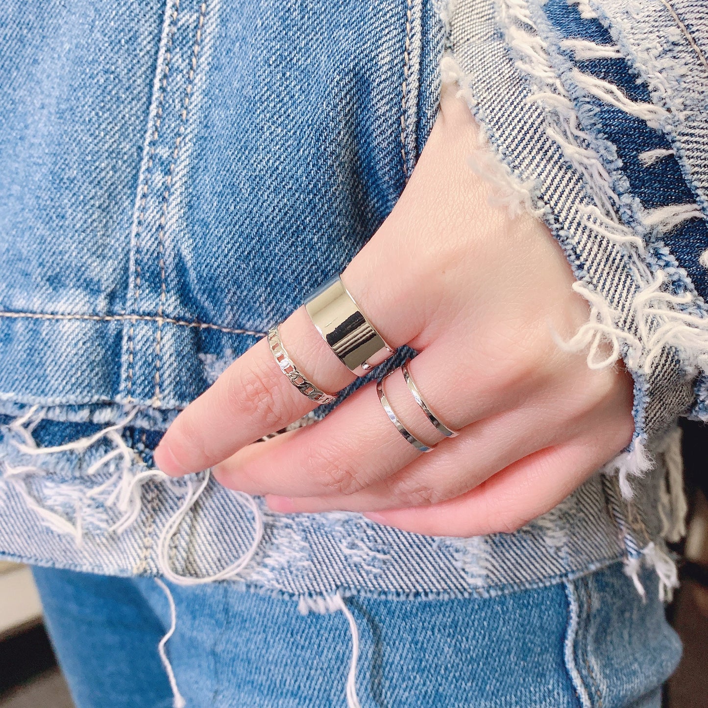 Boho Ring Set ( 3 pcs)