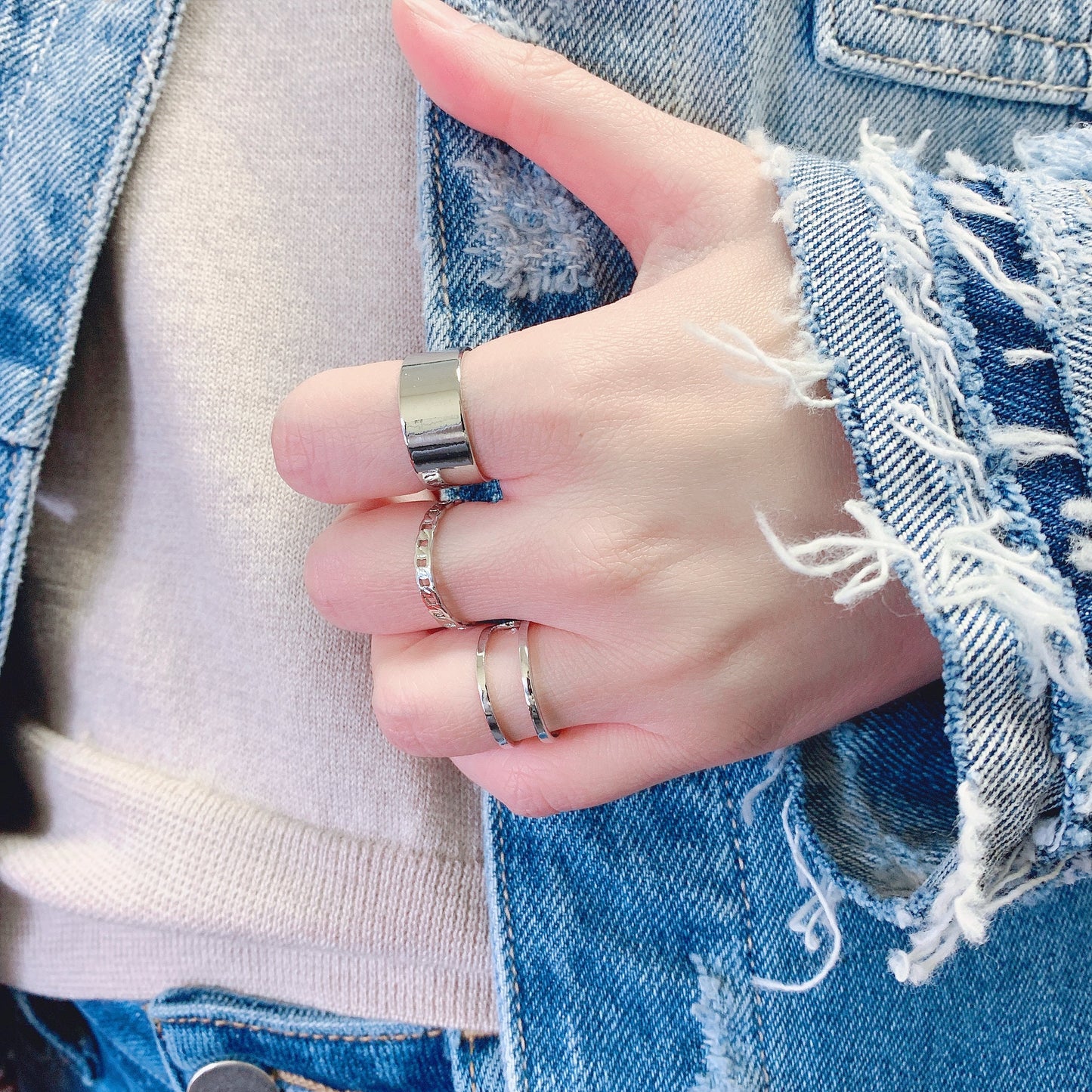 Boho Ring Set ( 3 pcs)