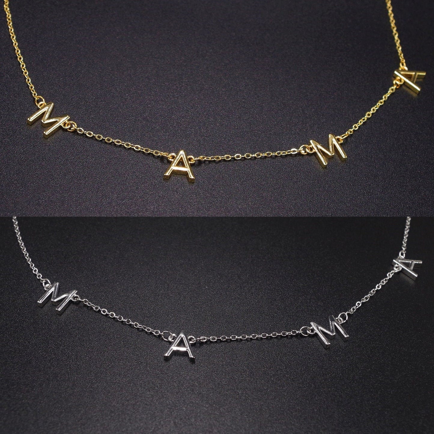 Mama Letter Necklace