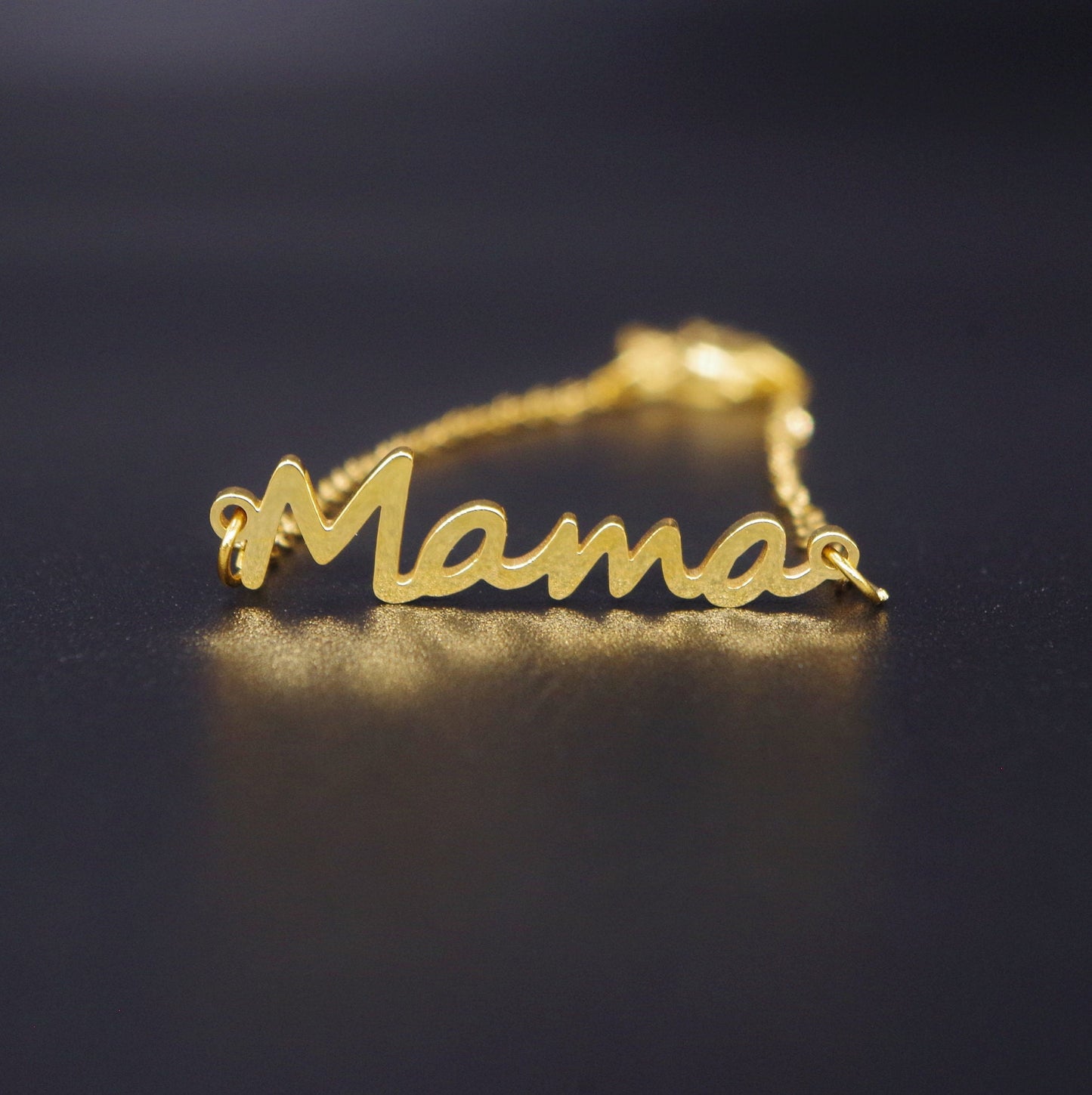 Mama Letter Necklace & Bracelet