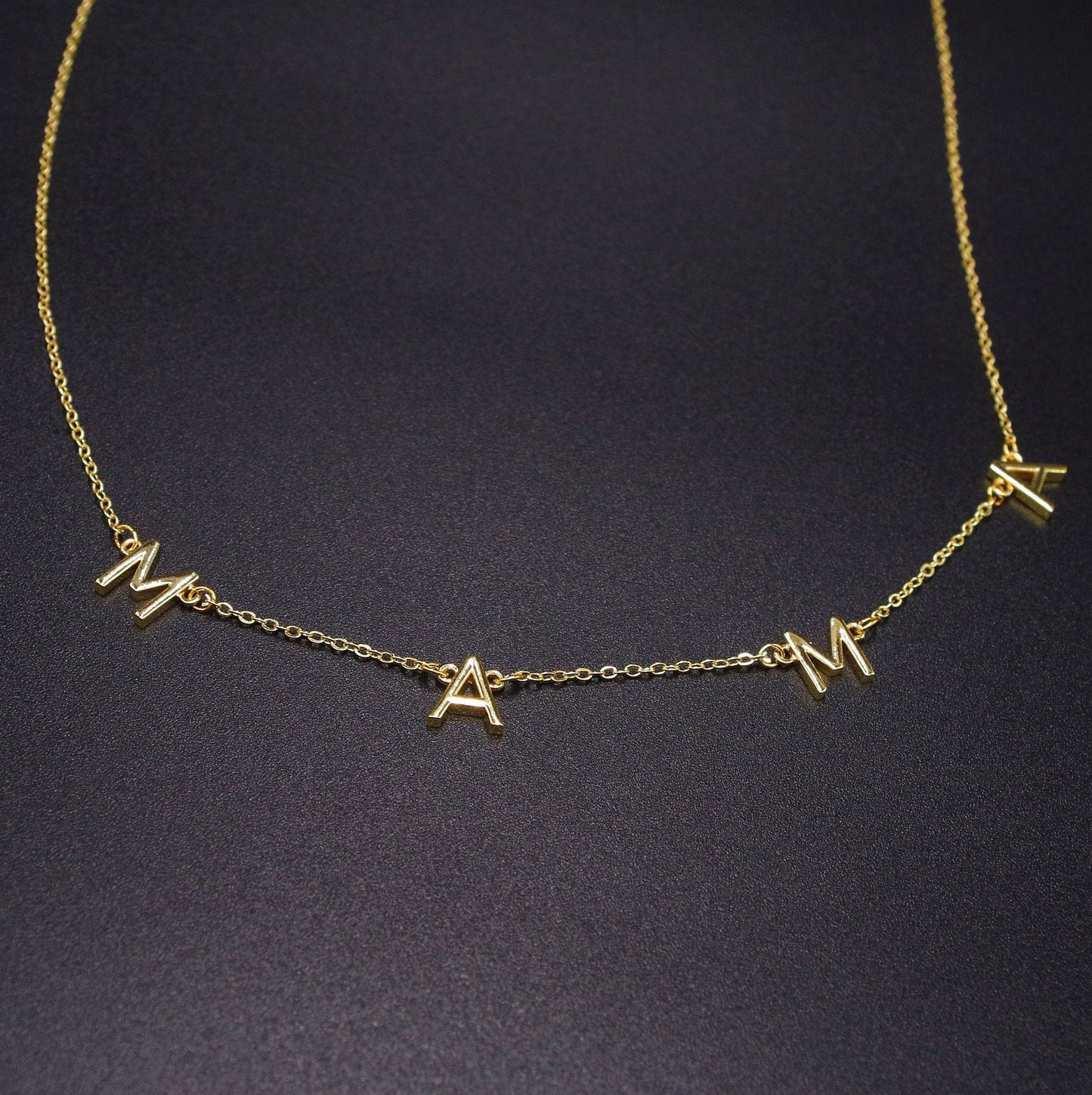 Mama Letter Necklace
