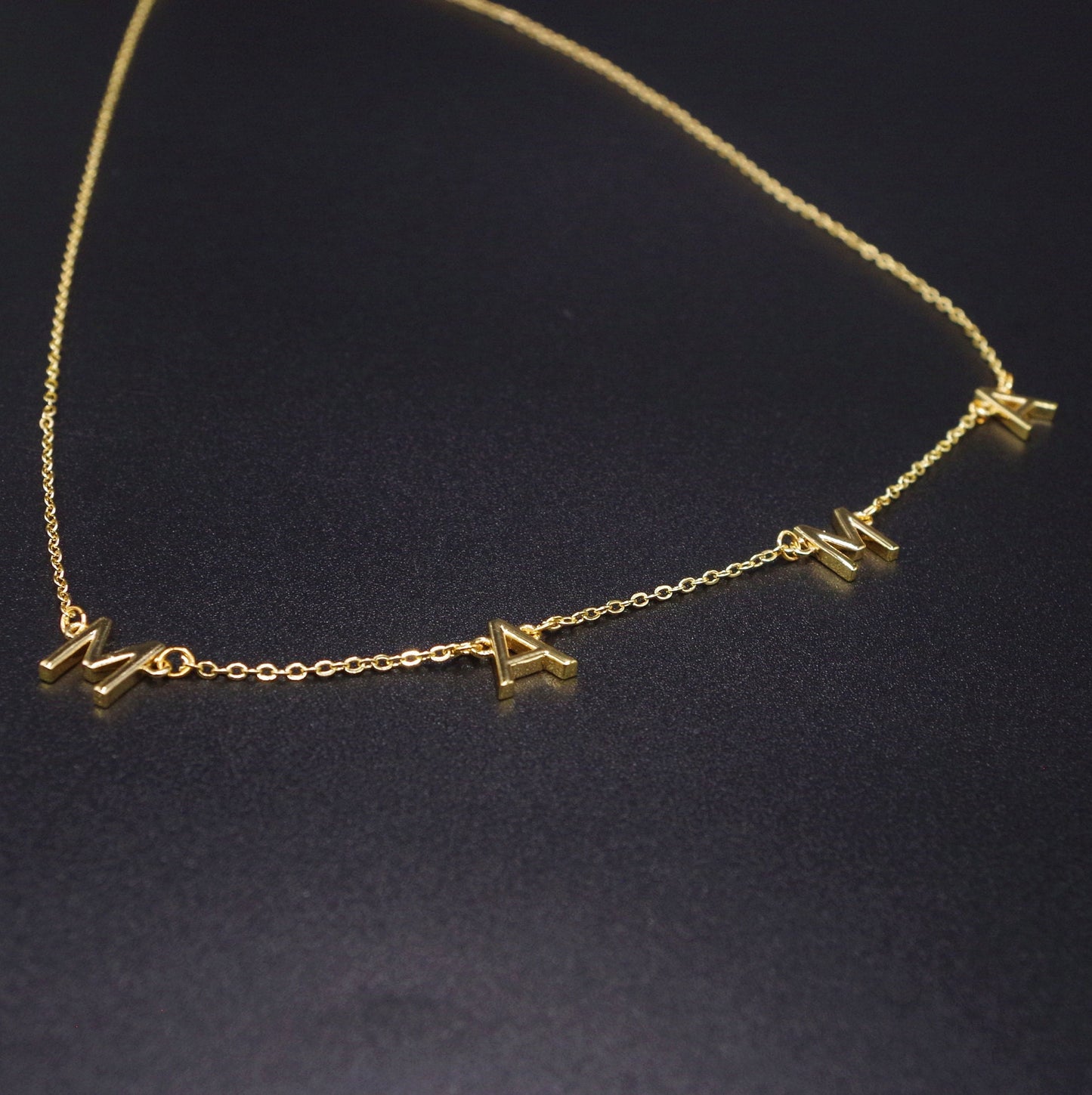 Mama Letter Necklace