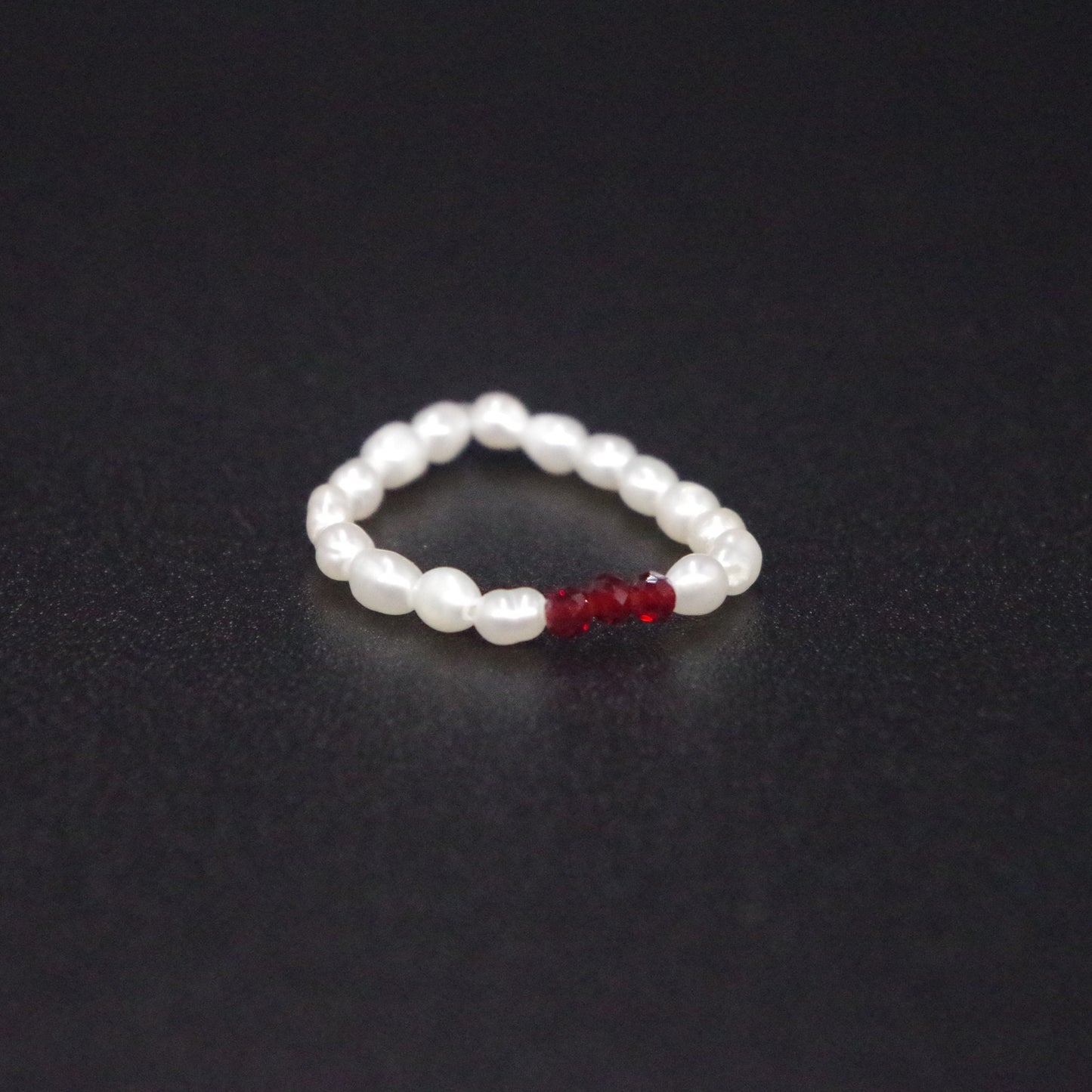 Freshwater Pearl Beaded Stretch Ring