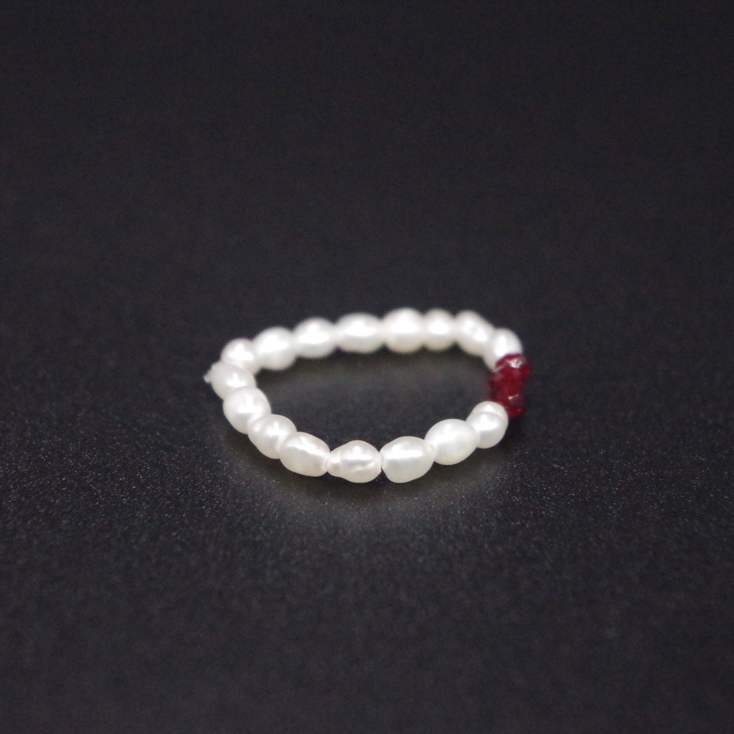 Freshwater Pearl Beaded Stretch Ring