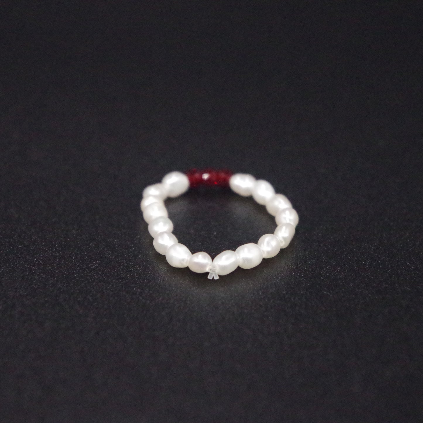 Freshwater Pearl Beaded Stretch Ring