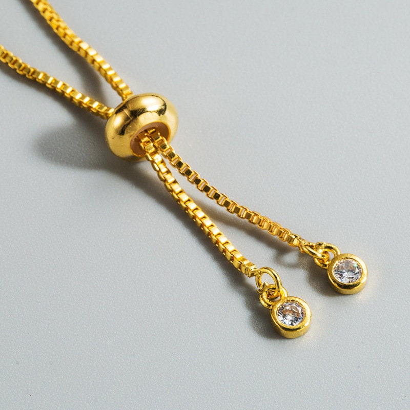 Mama Letter Pave Bracelet