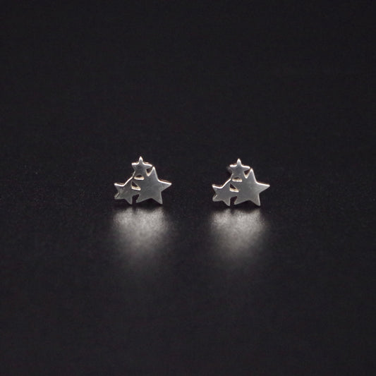 Silver Filled Star Studs